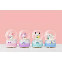 Kuromi Işıklı Kar Küresi 9 Cm 