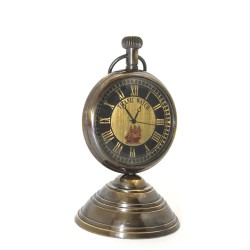 Masa Üstü Pirinç Saat Model 5