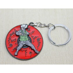 Metal Dönen Anime Figür Anahtarlık 