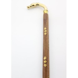 Pirinç At Büstü Baston Model 2 