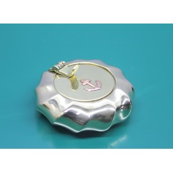 Pirinç Çapalı Kapaklı Küllük 7 Cm