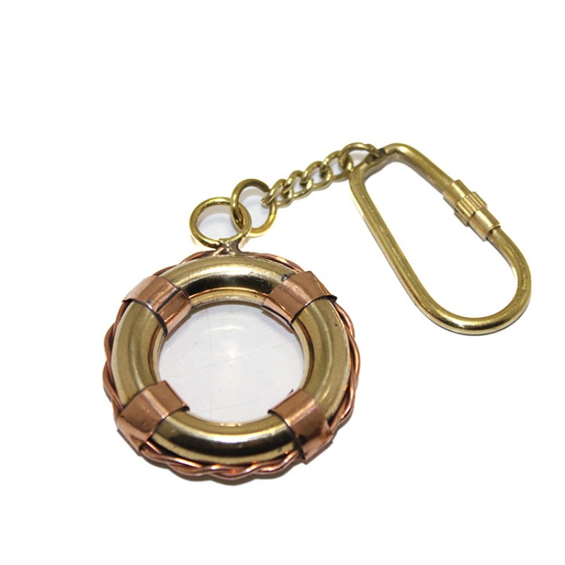 Pirinç Deniz Simidi Anahtarlık