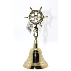 Pirinç Dümen Kulplu El Çanı 