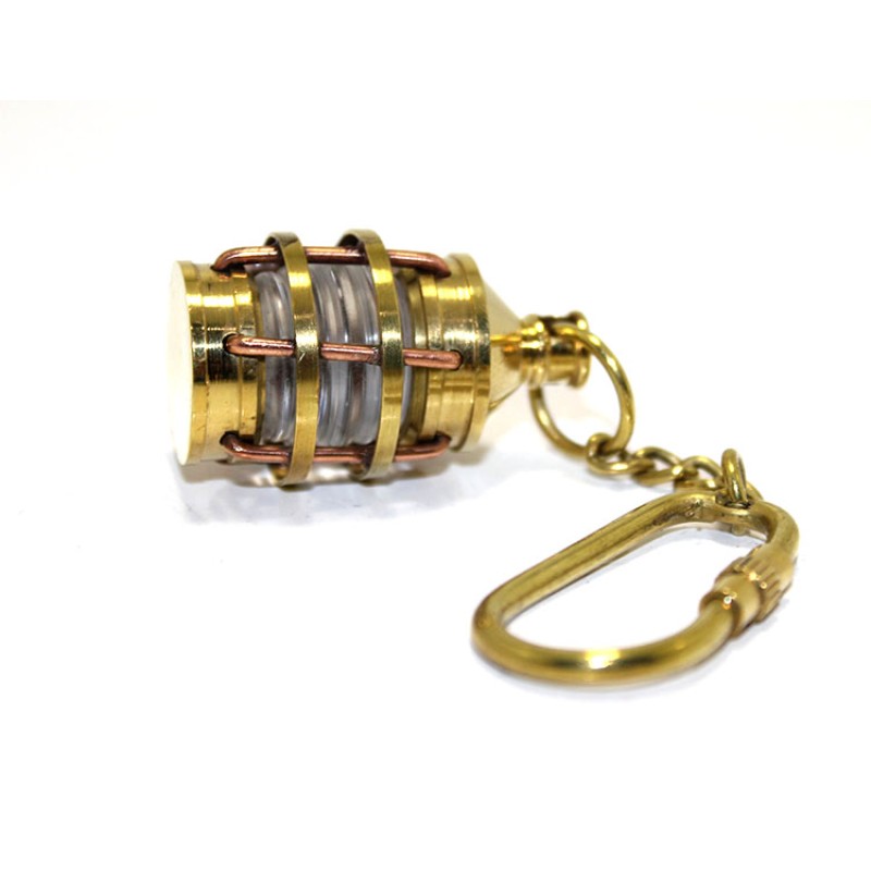 Pirinç Gaz Lambası Anahtarlık