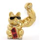 Polyester Şanslı Kedi Figürü Model 2