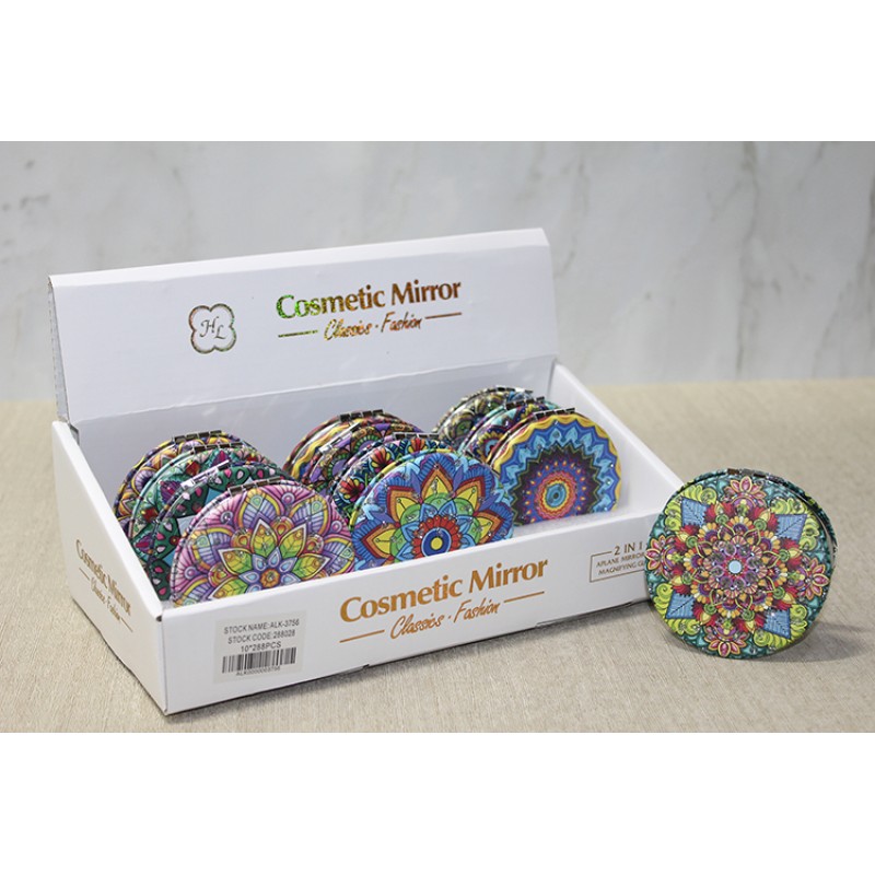 Taşlı El Aynası Yuvarlak İnce Model 4 Taşlı El Aynası Yuvarlak İnce Model 4