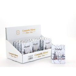 Taşlı İstanbul Tasarımı El Aynası İnce Model 13