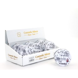 Taşlı İstanbul Tasarımı El Aynası İnce Model 23