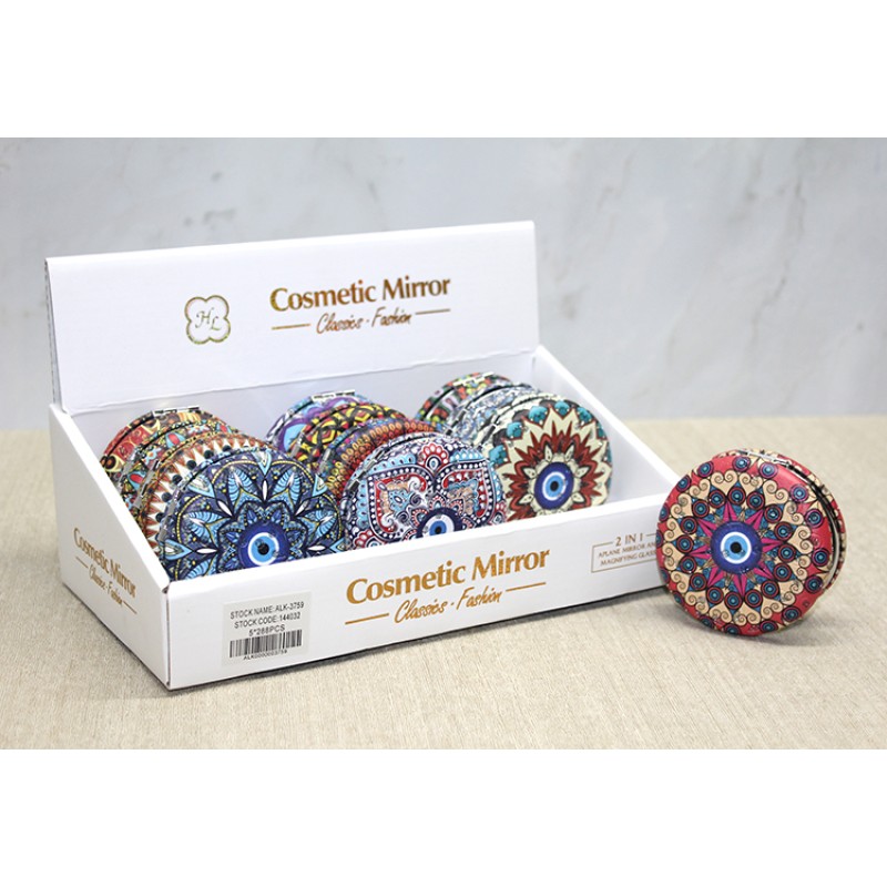 Taşlı Yuvarlak El Aynası Kalın Model 5 Taşlı Yuvarlak El Aynası Kalın Model 5