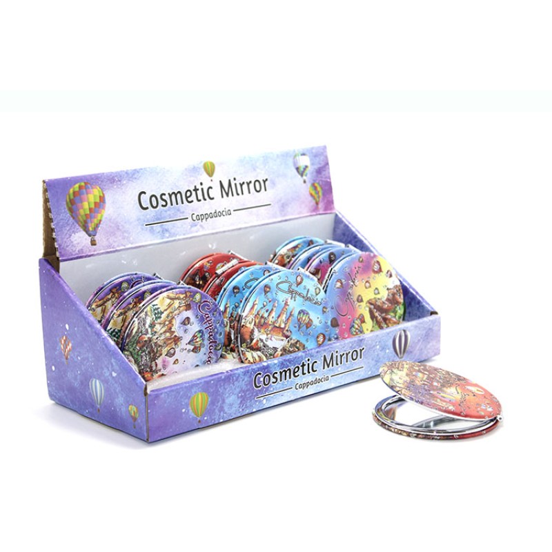 Yöresel El Aynası Yuvarlak Tasarımlı Yöresel El Aynası Yuvarlak Tasarımlı