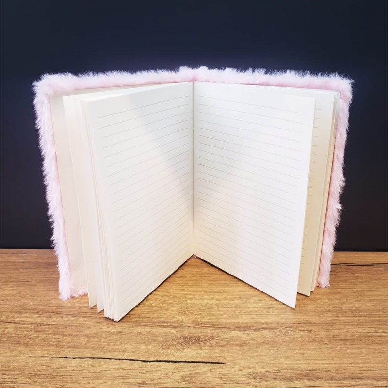 Panda Tasarımlı Peluş Defter Panda Tasarımlı Peluş Defter