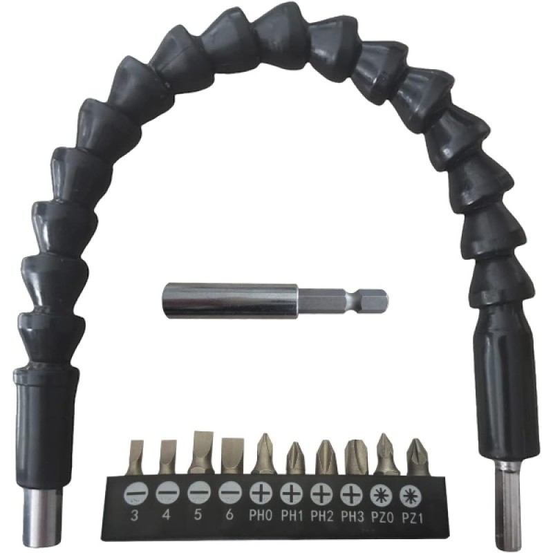 Esnek Şaftlı Tornavida Ucu Seti Esnek Şaftlı Tornavida Ucu Seti