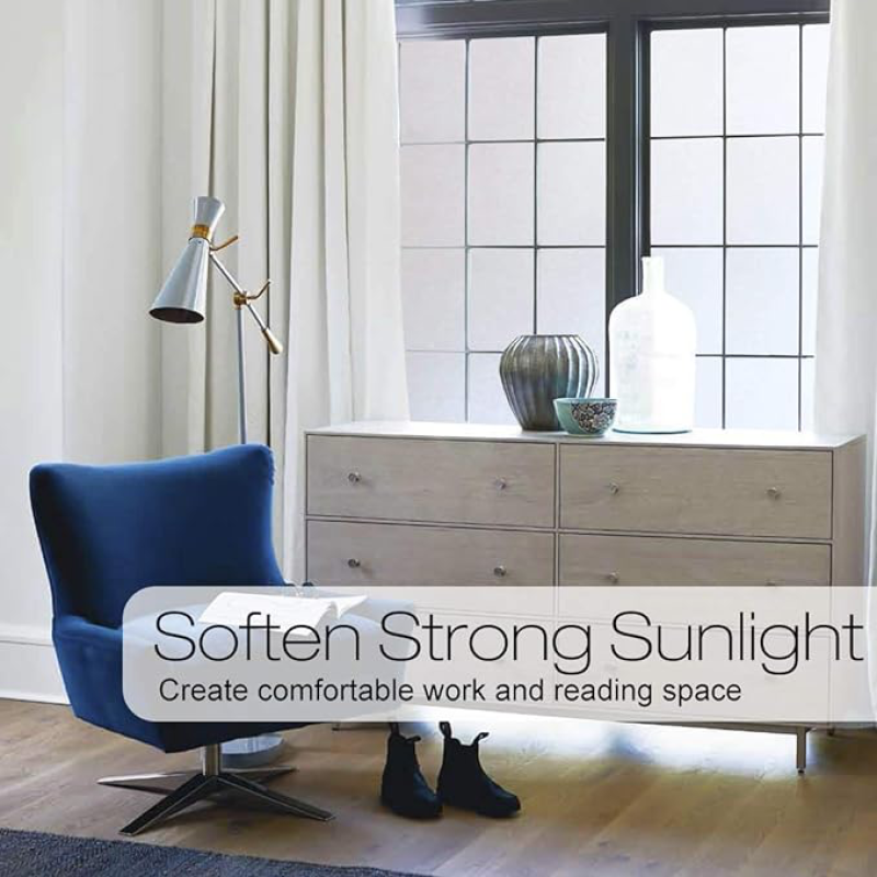 UV Engelleyici Buzlu Cam Filmi 2 Metre x 45 Cm. UV Engelleyici Buzlu Cam Filmi 2 Metre x 45 Cm.