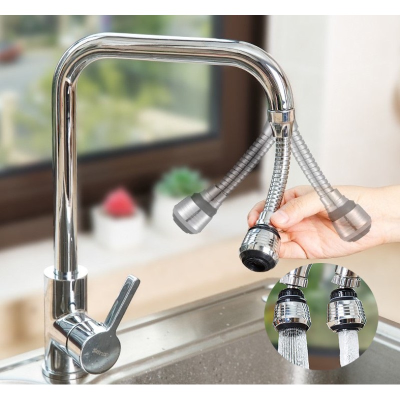 Hortumlu Esnek Su Tasarruflu 2 Modlu Musluk Başlığı Hortumlu Esnek Su Tasarruflu 2 Modlu Musluk Başlığı