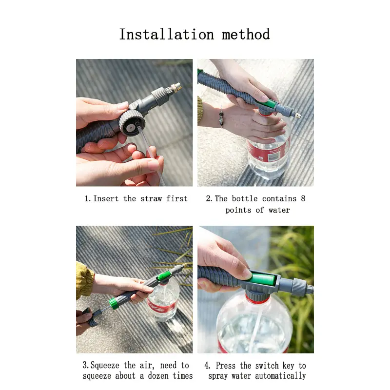 Basınçlı Yıkama Sulama Tabancası Basınçlı Yıkama Sulama Tabancası