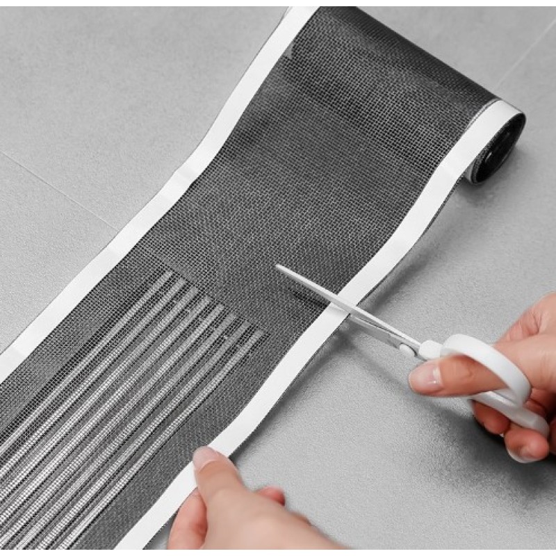 Gider Süzgeci ve Sineklik Tamir Kiti 12 cm * 4 metre Gider Süzgeci ve Sineklik Tamir Kiti 12 cm * 4 metre