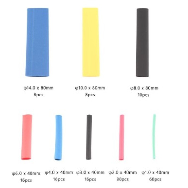 Kablo Koruyucu Makaron Seti 164 Parça Kablo Koruyucu Makaron Seti 164 Parça