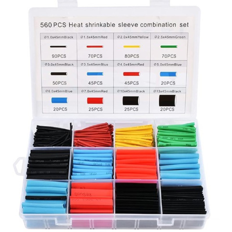 Kablo Koruyucu Makaron Seti 560 Parça Kablo Koruyucu Makaron Seti 560 Parça