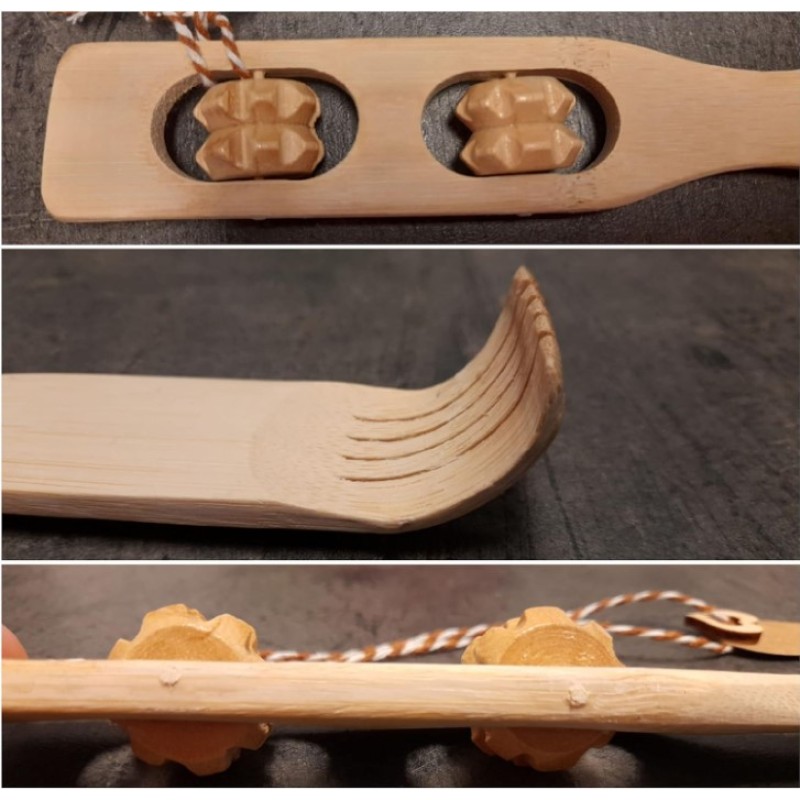 Doğal Bambu Kaşınma Ve Masaj Sopası Doğal Bambu Kaşınma Ve Masaj Sopası