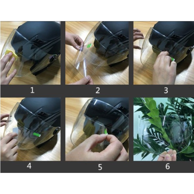 MOTOSIKLET KASKI İÇIN YAĞMUR KAYDIRICI MOTOSIKLET KASKI İÇIN YAĞMUR KAYDIRICI