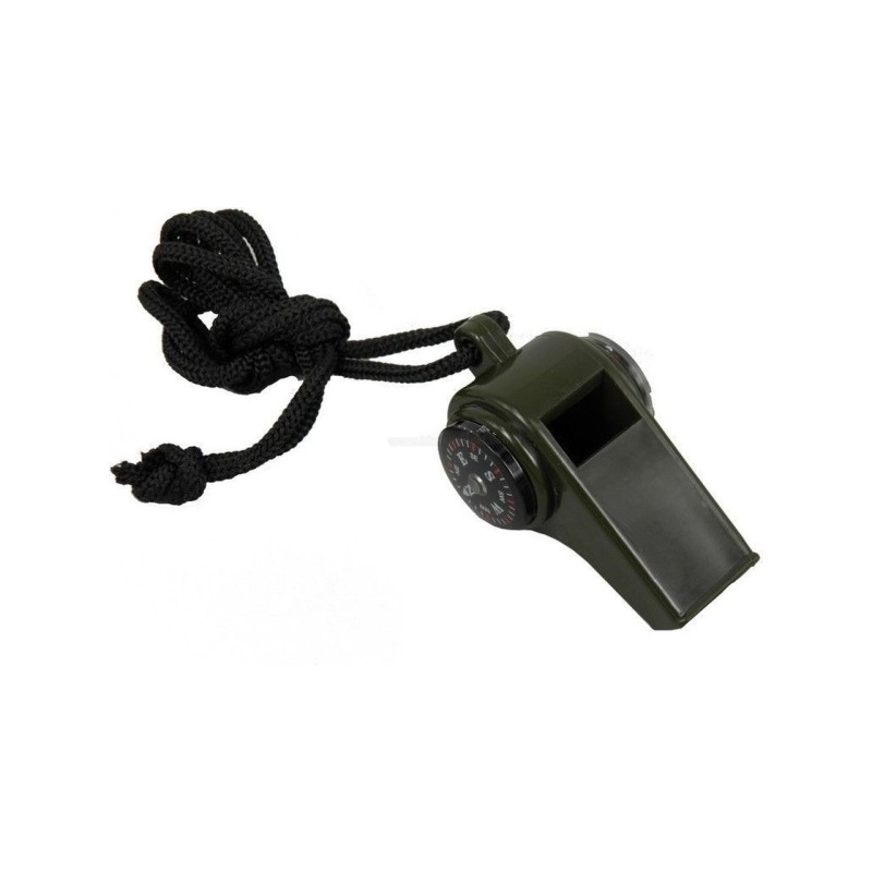 Pusulalı Çok Fonksiyonlu Acil Durum Düdüğü Pusulalı Çok Fonksiyonlu Acil Durum Düdüğü