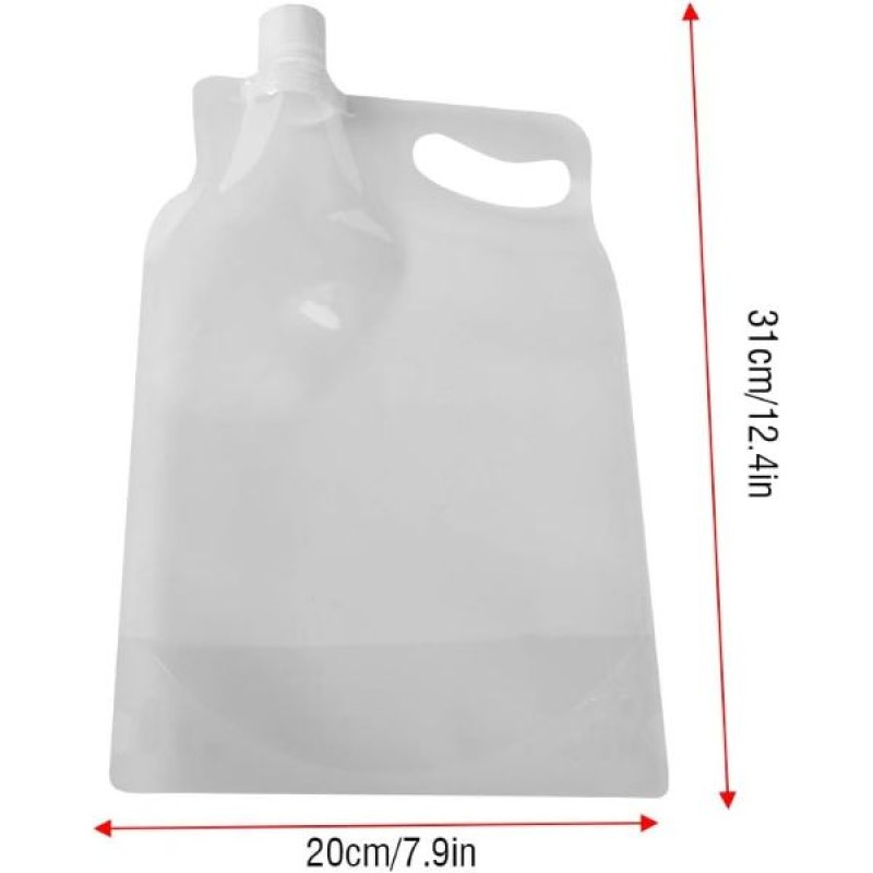 Plastik Kapaklı Su Torbası 1 Litre Plastik Kapaklı Su Torbası 1 Litre