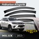 Toyota Hilux 2015+ Cam Rüzgarlığı V2 Düz Toyota Hilux 2015+ Cam Rüzgarlığı V2 Düz