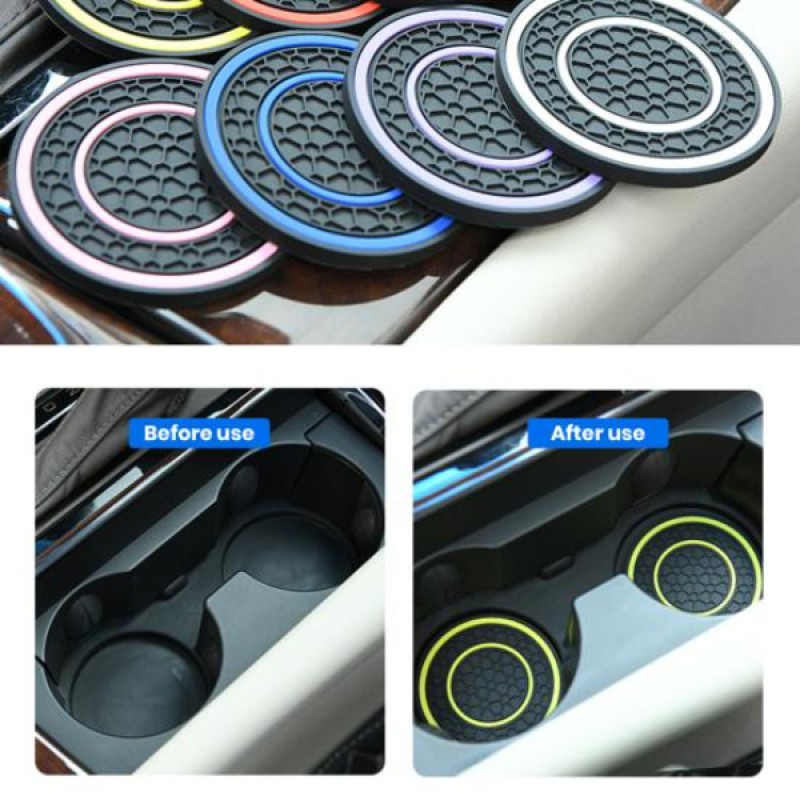 Araç İçi Bardak Tutucu Matları Araç İçi Bardak Tutucu Matları