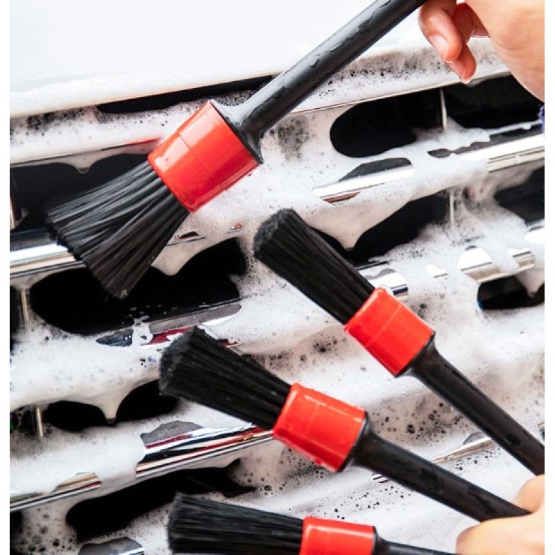 Araba Temizlik Detay Fırçası 5+1 Set Araba Temizlik Detay Fırçası 5+1 Set