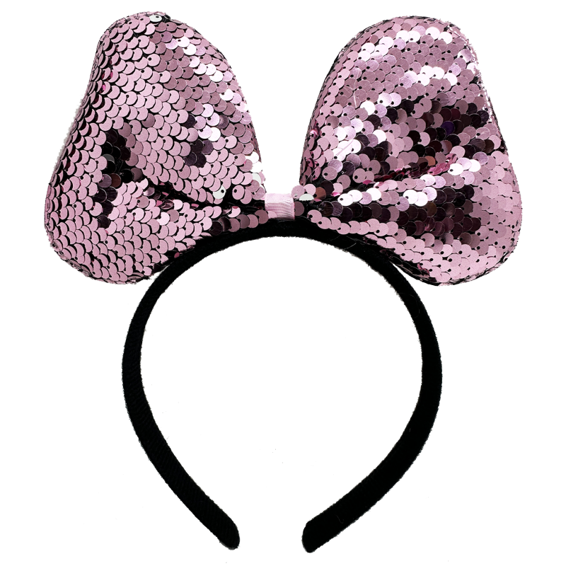 Renk Değiştiren Pullu Fiyonk Parti Tacı Pembe Gümüş Renk Değiştiren Pullu Fiyonk Parti Tacı Pembe Gümüş