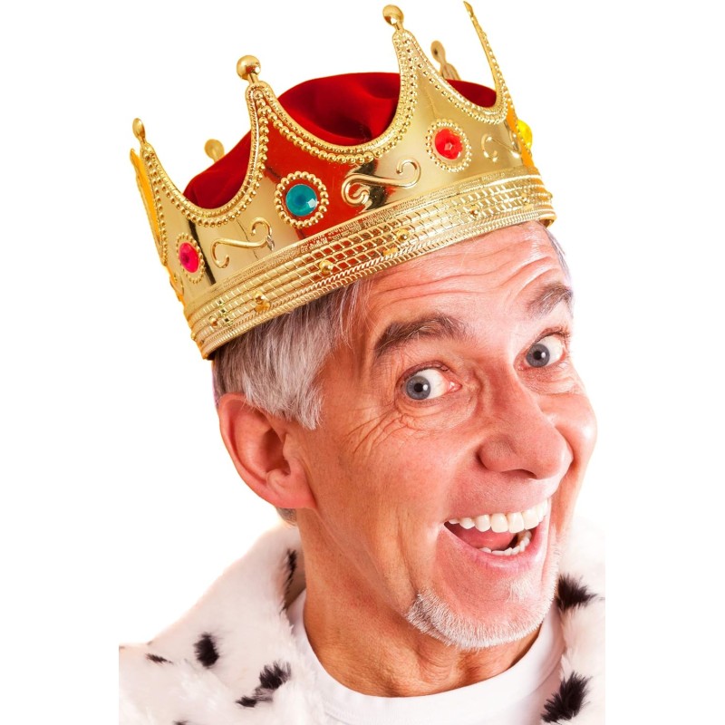 Yetişkin ve Çocuk Uyumlu Kral Tacı Yetişkin ve Çocuk Uyumlu Kral Tacı