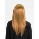 Altın Renk Düz Kesim İçi Astarlı Uzun Parti Peruğu