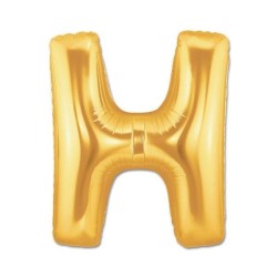 Altın Sarısı Folyo Harf Balon 1 Metre