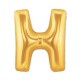 Altın Sarısı Folyo Harf Balon 1 Metre