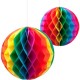 Rengarenk Kağıt Süs Fener 30 cm 1 adet Rengarenk Kağıt Süs Fener 30 cm 1 adet