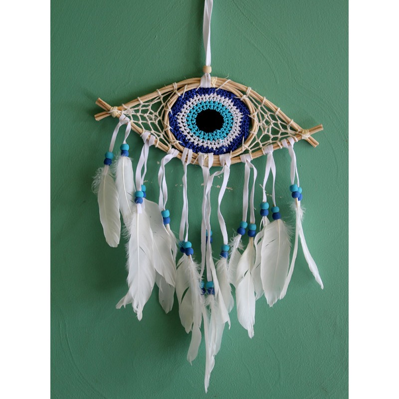 Rüya Kapanı Dream Catcher Göz Tasarımı Model 1 Rüya Kapanı Dream Catcher Göz Tasarımı Model 1