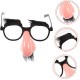 Eğlenceli Kılık Değiştirme Kaş Bıyık Mizah Gözlüğü 9x13 cm