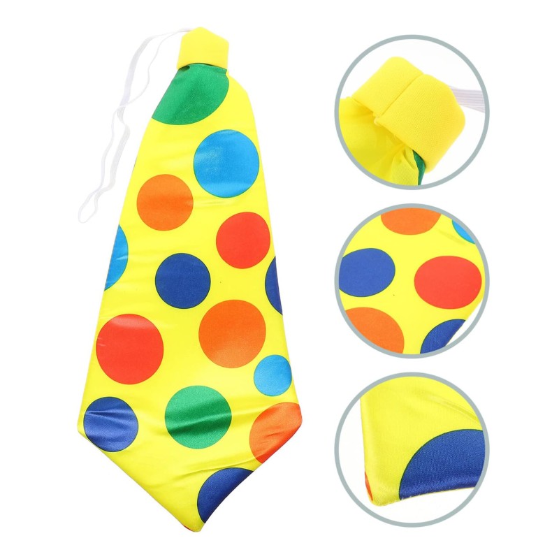 Palyaço Kravatı Lastikli Geniş Kesim Palyaço Kravatı Lastikli Geniş Kesim