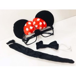 Minnie Mouse Kostüm Seti