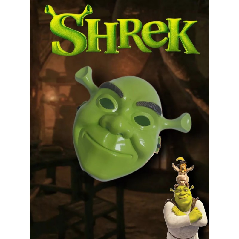 Yeşil Shrek Maskesi Yeşil Shrek Maskesi