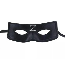 Zorro Maskesi Z Baskılı Lastikli