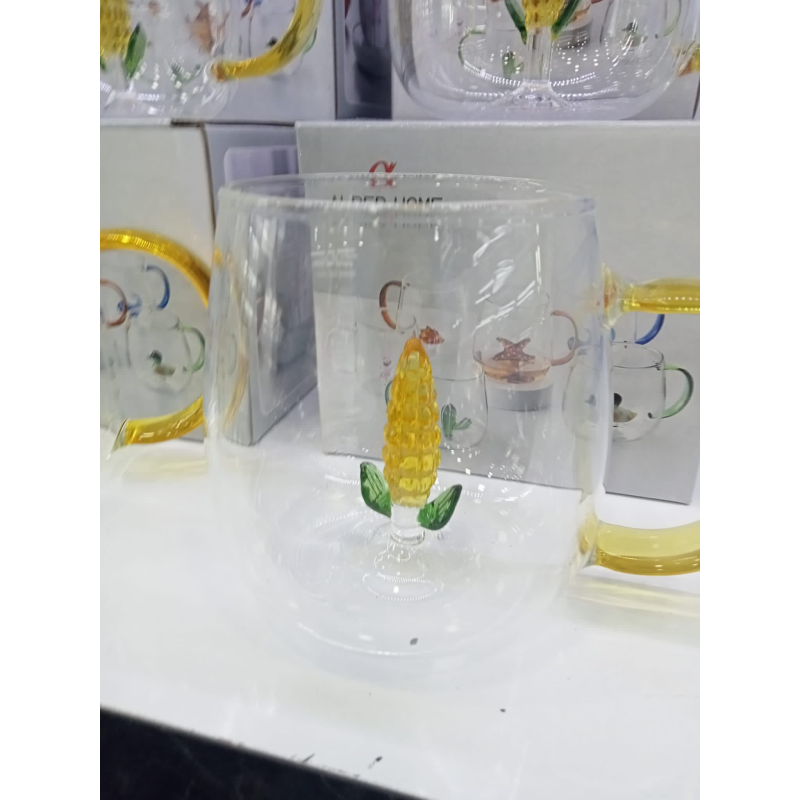 3D Mısır Figürlü Kupa Bardak 3D Mısır Figürlü Kupa Bardak