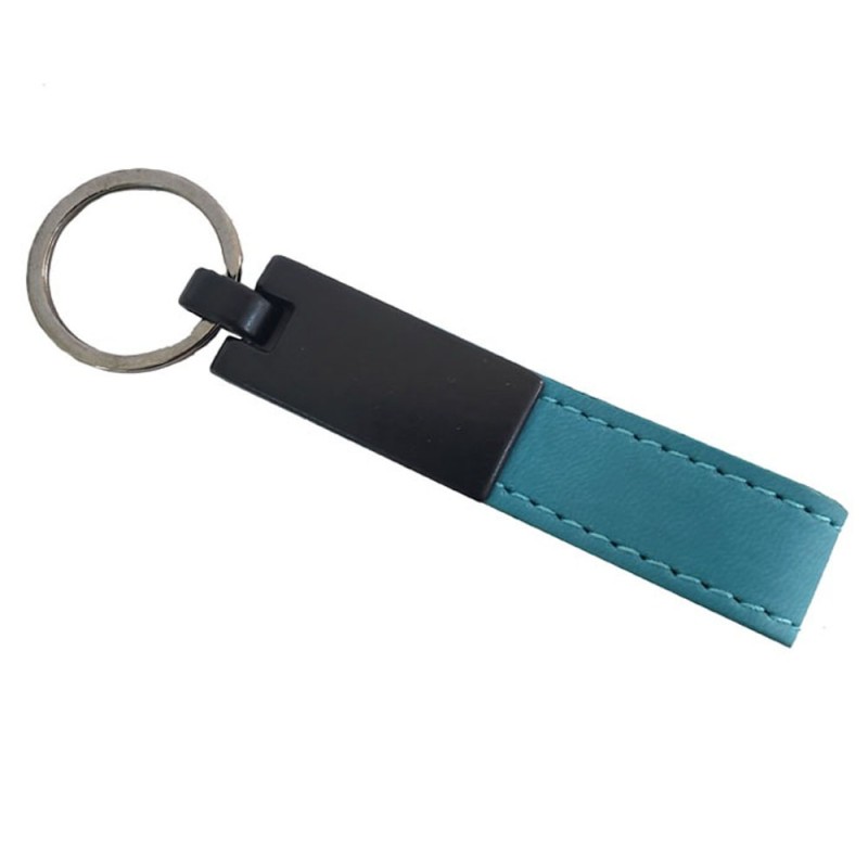 Turkuaz Deri Metal Anahtarlık Turkuaz Deri Metal Anahtarlık
