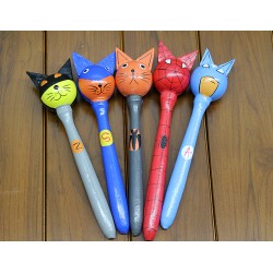 Ahşap 5'li Marakas Seti Model 2