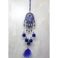 Metal Nazar Boncuğu Çan Model 18