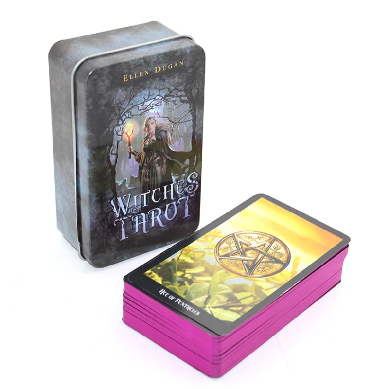 Metal Kutulu Tarot Kartı Witches Tarot Metal Kutulu Tarot Kartı Witches Tarot