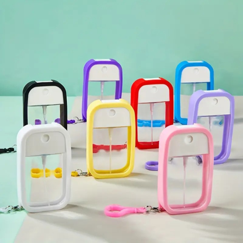 Silikon Kılıflı Anahtarlıklı Sprey Şişesi Silikon Kılıflı Anahtarlıklı Sprey Şişesi