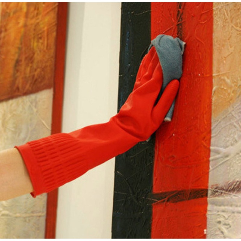 Uzun Konç Bulaşık Eldiveni M Beden Uzun Konç Bulaşık Eldiveni M Beden