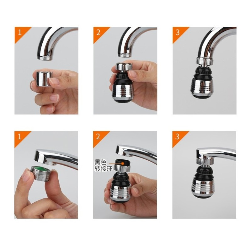 Su Tasarruflu 2 Modlu Musluk Başlığı Kısa Su Tasarruflu 2 Modlu Musluk Başlığı Kısa