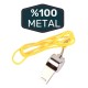 METAL İPLİ İKAZ DÜDÜĞÜ 24 ADET